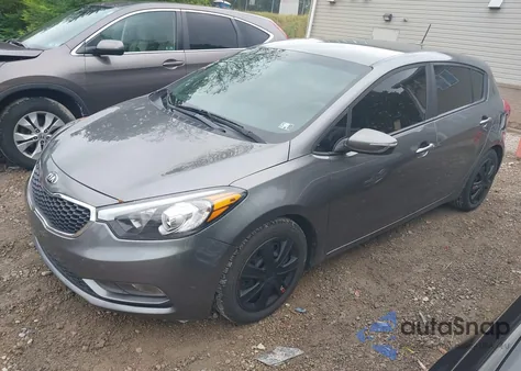 2016 Kia Forte Lx из США, поврежденный, VIN KNAFK5A86G5636583